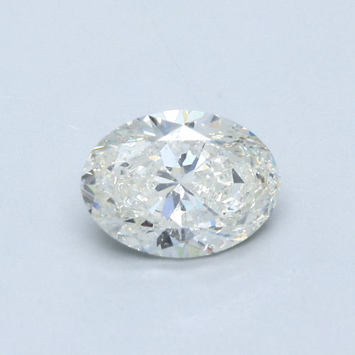 2.52 carat I-SI2 Natūralus Oval Deimantas (1)