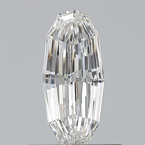 0.52 carat E-SI1 Natūralus Oval Deimantas (1)