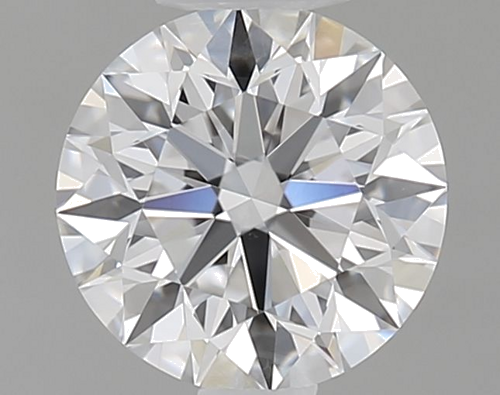 0.55 carat D-VVS2 Excellent cut Natūralus Round Deimantas (1)