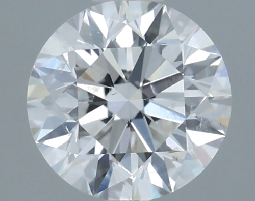 0.52 carat E-SI2 Excellent cut Natūralus Round Deimantas (1)
