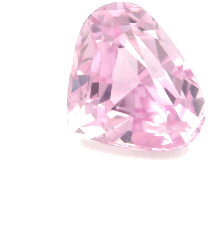 6.84 carat PINK Pear Kunzite (1)