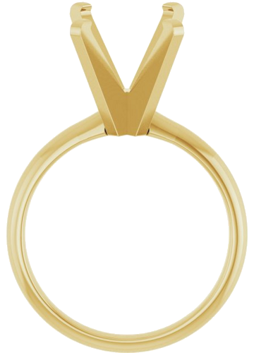 Sužadėtuvių Žiedas „Solitaire“ 14k yellow gold Oval 13.6mm x 10mm (2)