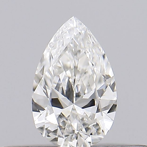 0.15 carat H-VS1 Natūralus Pear Deimantas (1)