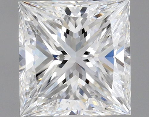 0.7 carat D-VS1 Natūralus Princess Deimantas (1)