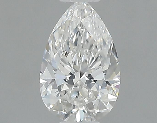 0.3 carat F-VS2 Natūralus Pear Deimantas (1)