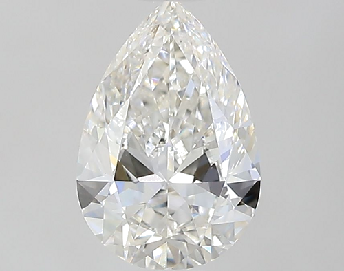 0.7 carat H-VS1 Natūralus Pear Deimantas (1)
