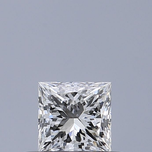 0.32 carat E-VVS1 Natūralus Princess Deimantas (1)