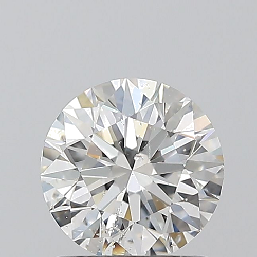 1.01 carat I-SI2 Excellent cut Natūralus Round Deimantas (1)