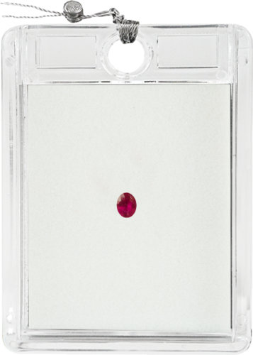 0,27 ct. Rubinas Ovalus H.F (1)