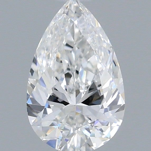 0.4 carat E-SI1 Natūralus Pear Deimantas (1)