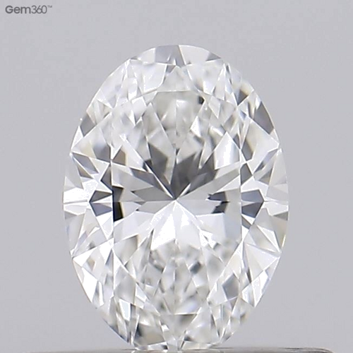 0.3 carat F-VVS1 Natūralus Oval Deimantas (1)
