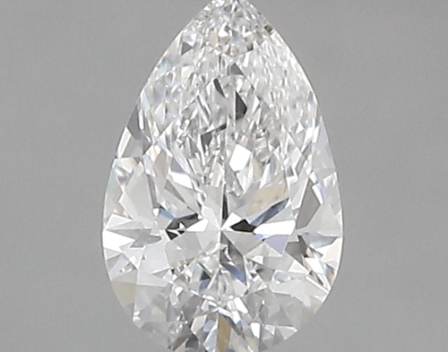 0.3 carat E-VVS1 Natūralus Pear Deimantas (1)