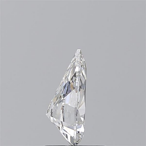 1.0 carat F-SI1 Natūralus Pear Deimantas (1)
