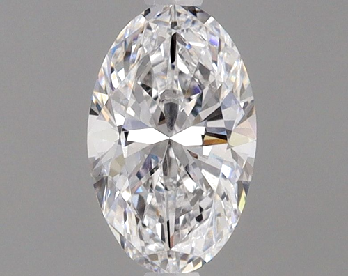 0.51 carat D-VVS1 Natūralus Oval Deimantas (1)