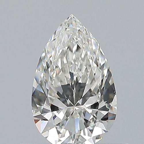 0.53 carat H-VS1 Natūralus Pear Deimantas (1)