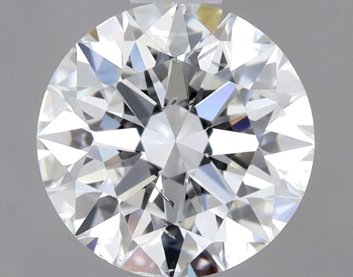 0.8 carat F-SI2 Excellent cut Natūralus Round Deimantas (1)
