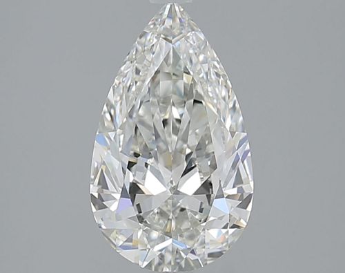 2.0 carat I-VVS2 Natūralus Pear Deimantas (1)