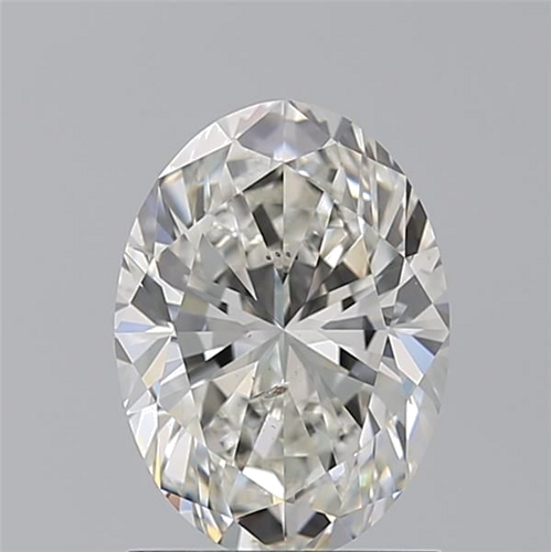 1.5 carat I-SI1 Natūralus Oval Deimantas (1)