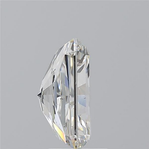 4.01 carat H-SI1 Natūralus Radiant Deimantas (1)