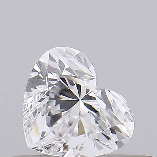 0.25 carat D-VVS2 Natūralus Heart Deimantas (1)