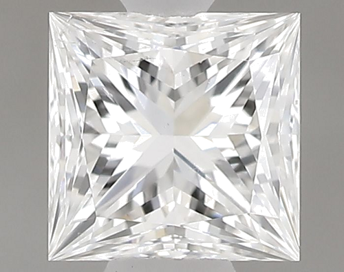 0.3 carat F-SI1 Natūralus Princess Deimantas (1)