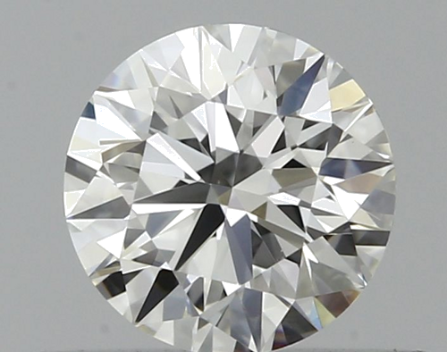 0.41 carat F-VVS2 Excellent cut Natūralus Round Deimantas (1)