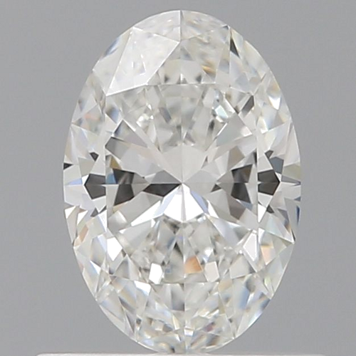 0.53 carat F-VVS2 Natūralus Oval Deimantas (1)