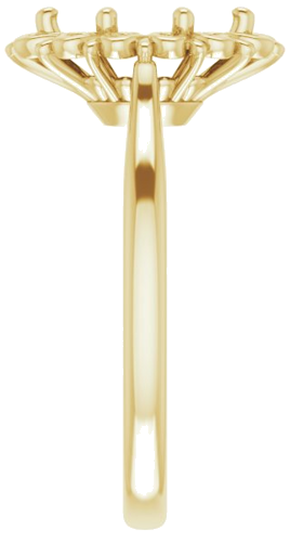 Sužadėtuvių Žiedas „Solitaire“ 14k yellow gold Marquise 9mm x 4.5mm (4)