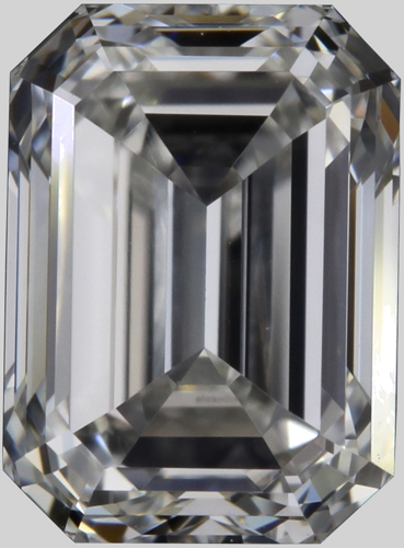 0.82 carat H-VVS2 Natūralus Emerald Deimantas (1)