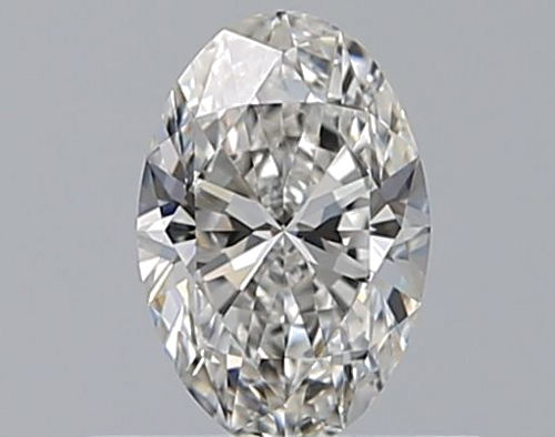 0.5 carat F-VVS1 Natūralus Oval Deimantas (1)