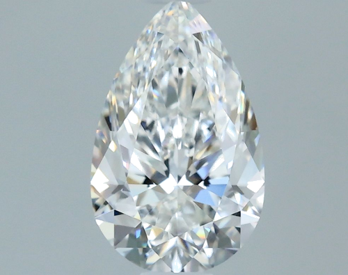 0.75 carat E-VVS2 Natūralus Pear Deimantas (1)