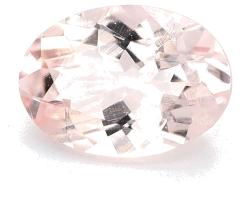 0.64 carat PINK Oval Morganite (1)