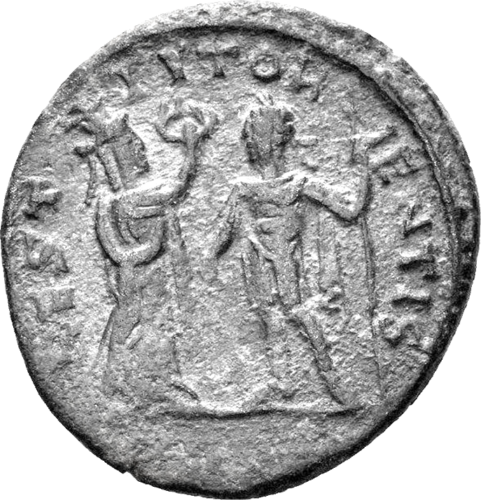 Antoninianai Imperatorius Valerian (253-260 m.) Romos Imperija sidabrinė moneta (8)