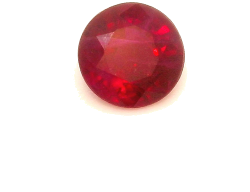 0.51 carat RED Round Rubinas (1)