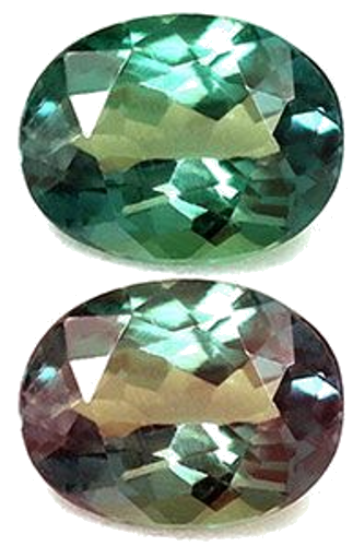 0.41 carat GREEN Oval Alexandrite (1)