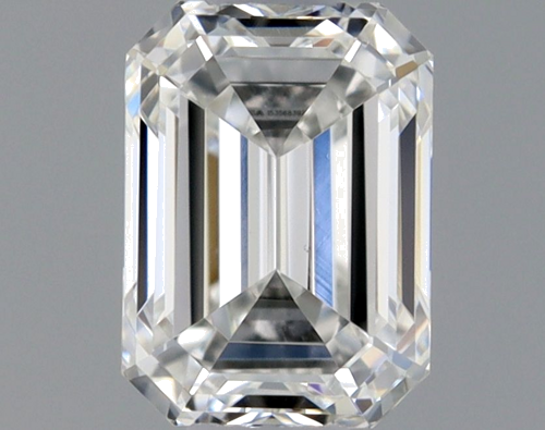 0.37 carat G-VVS2 Natūralus Emerald Deimantas (1)