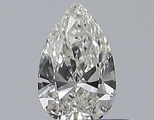 0.38 carat H-VS1 Natūralus Pear Deimantas (1)