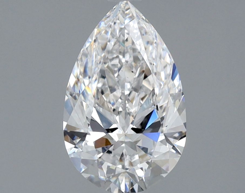 1.01 carat D-VS2 Natūralus Pear Deimantas (1)