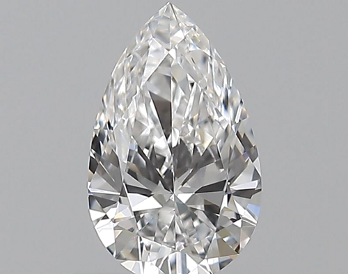 0.35 carat D-VS2 Natūralus Pear Deimantas (1)