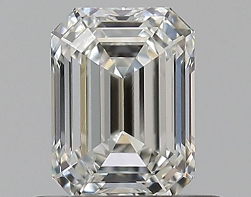 0.57 carat H-VVS2 Natūralus Emerald Deimantas (1)