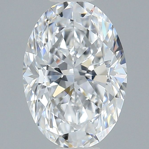 0.7 carat D-VS1 Natūralus Oval Deimantas (1)