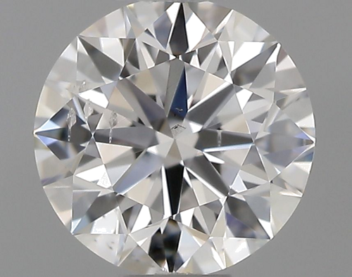 0.5 carat E-SI2 Excellent cut Natūralus Round Deimantas (1)