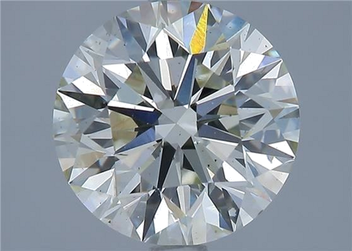 2.61 carat K-SI1 Excellent cut Natūralus Round Deimantas (1)