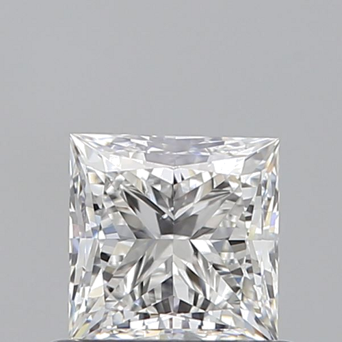 0.6 carat G-SI1 Natūralus Princess Deimantas (1)