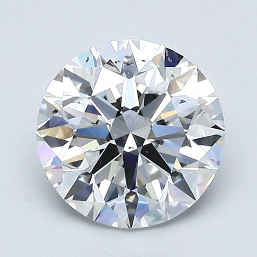 1.65 carat D-SI1 Excellent cut Natūralus Round Deimantas (1)