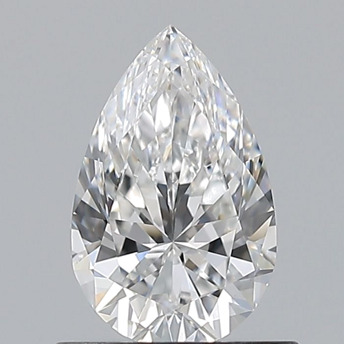 0.7 carat E-VS1 Natūralus Pear Deimantas (1)