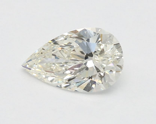 0.52 carat J-VVS1 Natūralus Pear Deimantas (1)