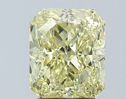 2.0 carat Fancy Yellow-VS1 Natūralus Radiant Deimantas (1)