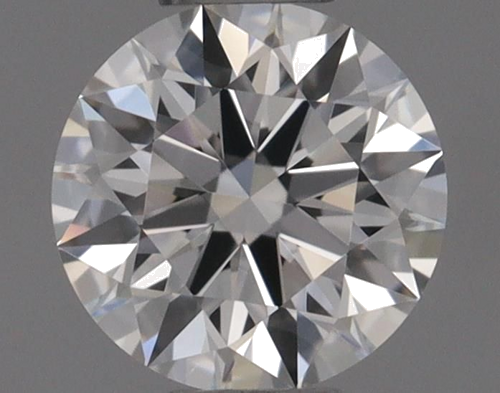 0.31 carat F-VVS1 Excellent cut Natūralus Round Deimantas (1)