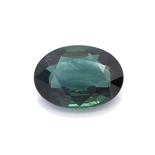 1.38 carat GREEN BRILLIANTSTEP cut Oval Safyras (1)